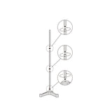 PUEBCO TOILET PAPER HOLDER: STRAIGHT