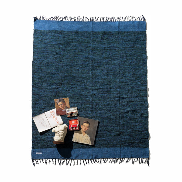 PUEBCO HANDLOOMED RECYCLE YARN RUG / 2.25 x 3.0