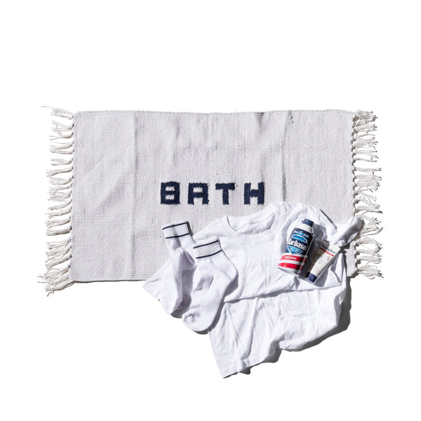 PUEBCO HANDLOOMED RECYCLE YARN BATH MAT