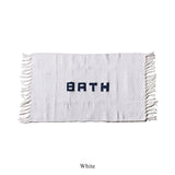 PUEBCO HANDLOOMED RECYCLE YARN BATH MAT