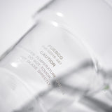 PUEBCO BOROSILICATE GLASS MUG / Shallow Stacking