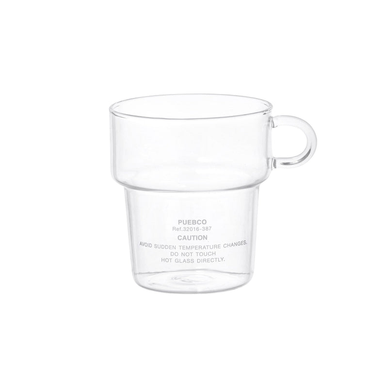 PUEBCO BOROSILICATE GLASS MUG / Deep Stacking