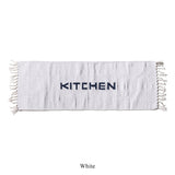PUEBCO HANDLOOMED RECYCLE YARN KITCHEN MAT