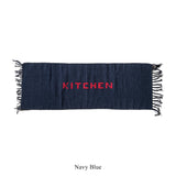 PUEBCO HANDLOOMED RECYCLE YARN KITCHEN MAT