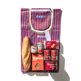 PUEBCO SCHOOL TIE FABRIC SEMICIRCLE POUCH