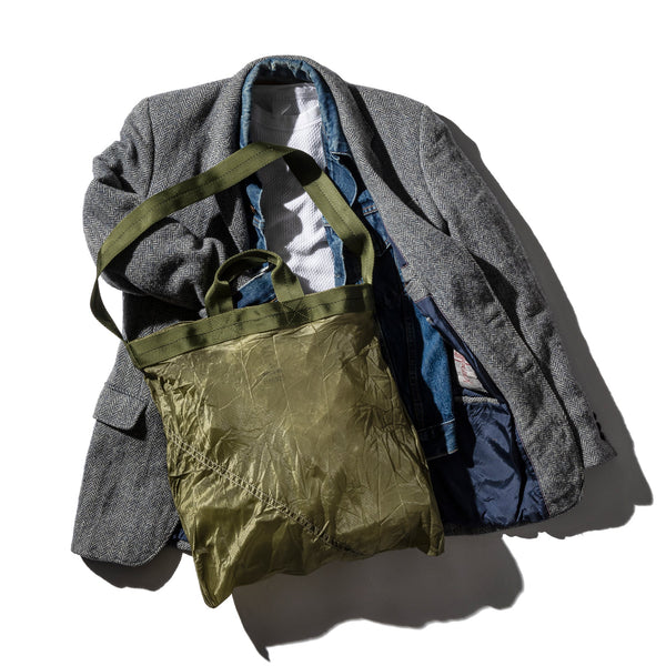 PUEBCO VINTAGE PARACHUTE LIGHT 2-WAY BAG / Olive